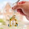 6Pcs DIY Diamond Painting Goblin Keychain