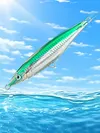 130g Floating Pencil Lure Topwater Stick Fishing Lure for Saltwater Long Casting