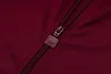 Joyfball 2025/2026 Bayern Munich Long Zipped Jacket Maroon Retro version Football Jersey 1:1 Thai Quality 
