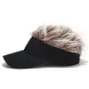 Casquette de baseball perruque