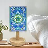 DIY Special Shaped Diamond Painting Wooden Stand LED Lamp Night Light Kit Bedside Small Desk Light Home Decoration Lamp