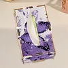 Wooden Colorful Pattern 5D Diamond Painting Tissue Holder Diamond Art Tissue Box