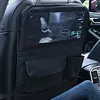 Car Backseat Organizer with Foldable Table Tray Seat Back Protectors Kick Mats