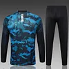 Joyfball 2024/2025 Napoli Half-Pull Training Suit Black Football Shirt 1:1 Thai Quality