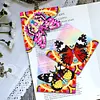4PCS DIY Diamond Painting Corner Bookmark Kits (Garden Butterfly)