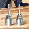 Integrated PVC Pipe Thread Cutting Tool for 1/2 3/4 inch Pipe & Electric Drill