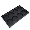 8-Hole Egg Burger Machine Reusable Meat Fryer Plate Bread Mold Pan for Gas Oven