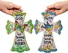 DIY Diamond Painting Special Shape Drills Cross Decoration Pendant Kit