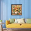 >SALE<5D DIY Partial Special Shaped Drill Diamond Painting Poppy Flowers Decor 30x30cm