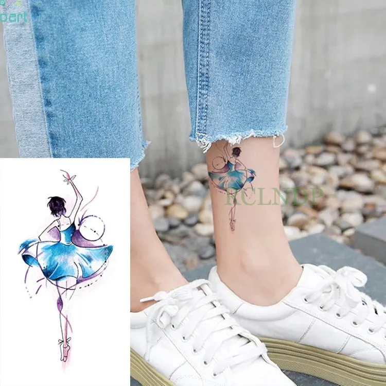 Waterproof Temporary Tattoo cute squirrel fox dog rabbit owl Cat animal fake tatto stickers flash tatoo for kids girl women lady
