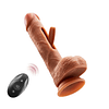 Tanner - wibrujący i stukający realistyczny dildo z przyssawką i pilotem- [Polityka prywatności]  【Dostawa prywatna】