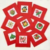 (Multi-Style) Christmas-DIY Cross Stitch Greeting Card Kit