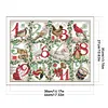 [Brand]12Th Day Of Christmas - 14CT Stamped Cross Stitch - 44*35cm - Xmas