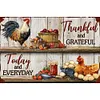 Vintage Poster - Farm Chickens-11CT Stamped Cross Stitch 40*60cm/15.75*23.62in(Big Size)
