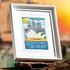 6pcs Scenery DIY Mini Round Diamond Painting Set 14x19cm