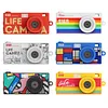 Thumb Camera with Long Battery Life Mini Camera Keychain Bag Charms with 1.47In IPS Screen 1440p 2K for Beginners Teens and Adults