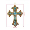 DIY Diamond Painting Special Shape Drills Cross Decoration Pendant Kit