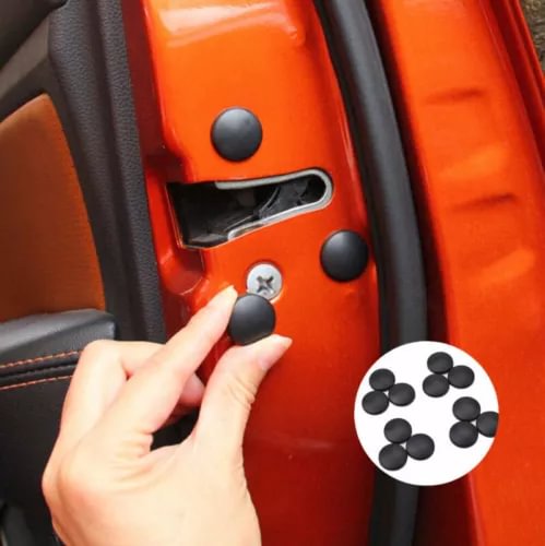 Dronehint 12x Universal Car Parts Door Lock Screw Cap Protector Cover Sticker Accessories (For: Acura) Parts