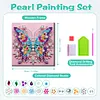 (Pre-Framed)Butterfly-Special Shape Diamond Painting Kit(29x29cm)