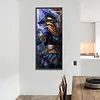 >SALE<5D Diamond Painting Kit Donkey Head Warrior Full Round Drill DIY Wall Art