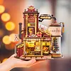 Gift factory handmade DIY wooden assembly building blocks