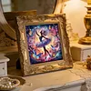 Butterfly Dance Girl-Partial Special Shaped Diamond painting 30*30CM