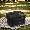Waterproof Camping Storage Bag & Multi Pocket Outdoor Crossbody Bag(Light Green)