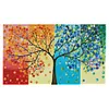 Stamped Cross Stitch-Seasons Fortune Tree (64*41cm )