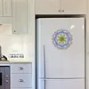 Diamond Painting Double-Layer Flower Mandala Refrigerator Magnet 360 Rotating Magnetic Refrigerator Sticker