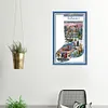 Happy Stocking -16CT Stamped Cross Stitch Kit(32*48cm)