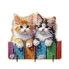 (US Local)Cat 3 Hooks Diamond Painting Hook Rail Diamond Art Hanging Hooks Kit