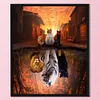 (Stamped/Counted) Three Cats-11CT Cross Stitch 50*40cm