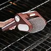 BBQ Grill Cleaner 350 Rpm Electric Grill Cleaner Bristle-Free for Outdoor Grills