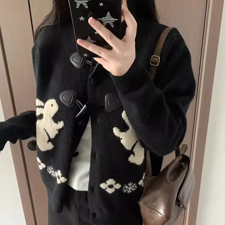 Athvotar Athvotar And Winter New Swaying Velvet Short Coat Women V-Neck Casual Thicken Warm Lamb Velvet Loose Coat Tide