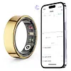 R09 Smart Ring Waterproof Body Temperature Health Sleep Monitor for Men Women