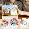 2027 Diamond Painting Monthly Calendar Kit Diamond Art Calendar for DIY Crafts