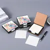 Cat Leather Diamond Art Note Box with 160 Sheets of Paper for Adults Beginners