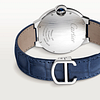 42 mm, acero, cuero