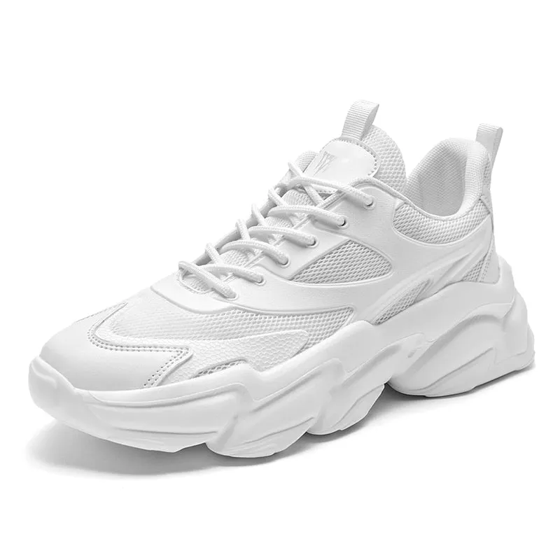 2022 Fashion Sneakers Men White Shoes Platform Trend Casual Comfortable Black Shoes Mens Chunky Sneaker Designer Free Shipping
