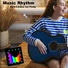 Smart Pixel Display, Programmable 32 x 32 LED Pixel Art Photo Frame APP Controlled Digital Clock Programmable Text Pattern Animation Wall Mount/Desktop Mount for Christmas Game Room Home Office Decoration