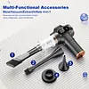 4500Pa Portable Car Vacuum LCD Handheld Vacuums Cleaner Home Cleaning Machine
