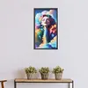 Women - Round AB Drills Diamond Painting(35*65cm)