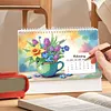 2027 Diamond Painting Monthly Calendar Kit Diamond Art Calendar for DIY Crafts