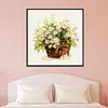 Flower-11CT Stamped Cross Stitch Kit(37*37cm)