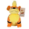 Licensed Growlithe Super Soft Short Plush Doll - Free Shipping - Pokemon [In Stock]