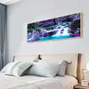 Diamond Painting-5D Full Square Drill Purplr Waterfall(80x40cm)