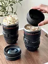 Camera cup, lens cup, coffee cup, travel cup, gift for photographers
