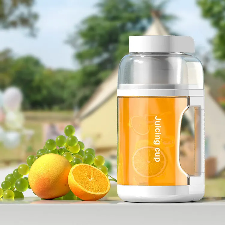 🍹 Energize on the Go: USB-Charged Wireless Juicer!