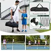 [US Local Warehouse] Retractable Pickleball Net 22FT Portable Pickleball Net Set for Outdoor Indoor Driveway