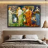 A Masque for the Four Seasons-14CT Stamped Cross Stitch 65x45cm